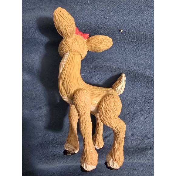 CLARICE REINDEER PVC Figure Misfit Toys Rudolph Christmas 4" Tall - Picture 2 of 3
